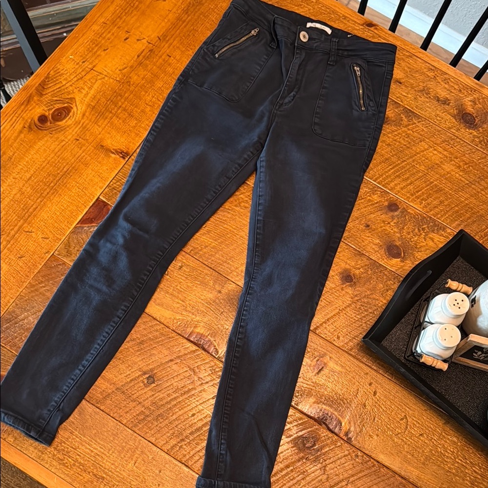 Women's Navy Blue Jeans